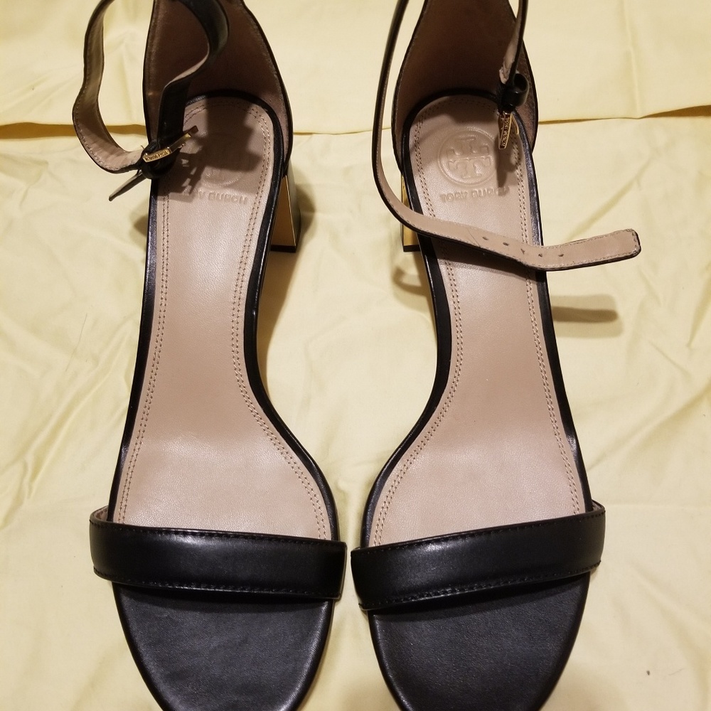Black Tory Burch sandals